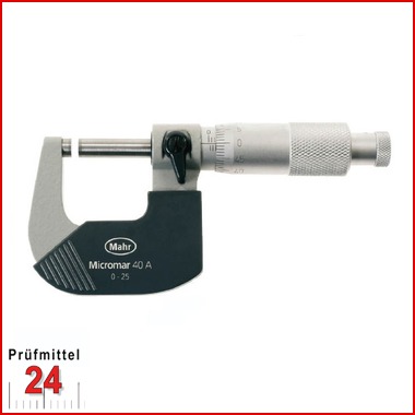 Mahr Bügelmessschraube 0 - 25 mm
Mikrometer (Micromar 40 A)
4134000
Aktionspreis gültig bis 31.05.2024