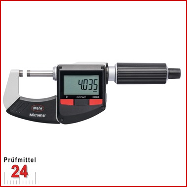 Mahr Bügelmessschraube IP40 Digital 0 - 25 mm
Micromar 40 ER
4157010
Aktionspreis gültig bis 31.05.2024
