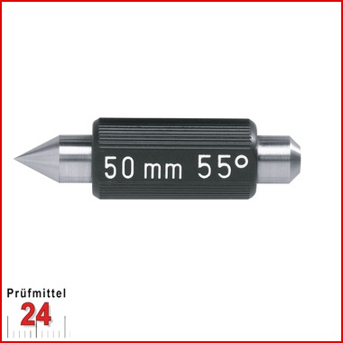 STEINLE 30° Einstellmaß für Gewindeflanken Mikrometer
für Tr Metrisch ISO-Trapez (DIN 103)
Länge: 50 mm 30°