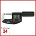 Mahr Bügelmessschraube IP65 Digital 50 - 75 mm
Schnellverstellung (5 mm pro Umdrehung)
mit Datenausgang  4157022 Micromar 40 EWR-L 