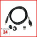 Komplettsatz TLC-BLE Bluetooth®-Sender + USB-Dongle-Empfänger + 1,5 m Verlängerungskabel
04760183