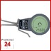 Kroeplin Schnelltaster Digital 10 - 25 mm
für Innen Nutenmessung Typ: G010
Ziffernschrittwert Zw: 0,001 / 0,002 / 0,005 / 0,01 mm
Max. Tastarmlänge L: 46 mm