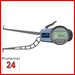Kroeplin Schnelltaster Digital Messbereich:  70 - 100   mm
für Innen Nutenmessung Typ:  G370  
Skalenteilungswert Skw: 0,02 mm
Max. Tastarmlänge L: 132 mm
