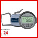 Kroeplin Schnelltaster Digital Messbereich:  0 - 10   mm
für Außenmessung Typ:  C110S  
Skalenteilungswert Skw: 0,005 mm
Max. Tastarmlänge L: 35 mm