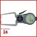 Kroeplin Schnelltaster Digital 0 - 20 mm
für Außenmessung Typ: K220
Skalenteilungswert Skw:  0,001 / 0,002 / 0,005 / 0,01 / 0,02 / 0,05  mm
Max. Tastarmlänge: 24,7 mm