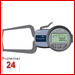 Kroeplin Schnelltaster Digital Messbereich:  0 - 20   mm
für Außenmessung Typ:  C220S  
Skalenteilungswert Skw: 0,01 mm
Max. Tastarmlänge L: 85 mm