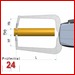Kroeplin Schnelltaster Digital Messbereich:  0 - 30   mm
für Außenmessung Typ:  C330S  
Skalenteilungswert Skw: 0,02 mm
Max. Tastarmlänge L: 116 mm