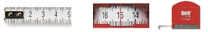 BMI Taschenbandmaß 406 TOP-M mit Edelstahlsohle