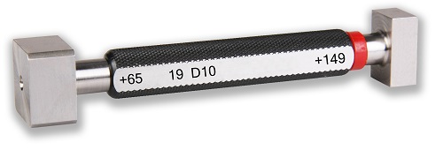 Vierkant Grenzlehrdorn 2 - 70 mm Stufung 0,001 mm