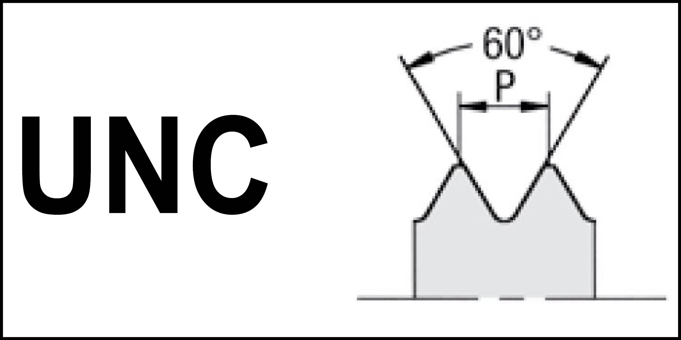 UNC - Grobgewinde