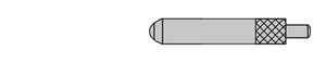 Messtastereinsatz M2,5 Typ 109