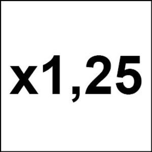 Steigung P x1,25