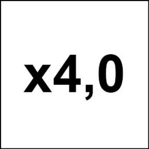 Steigung P x4,0