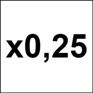 Steigung P x0,25