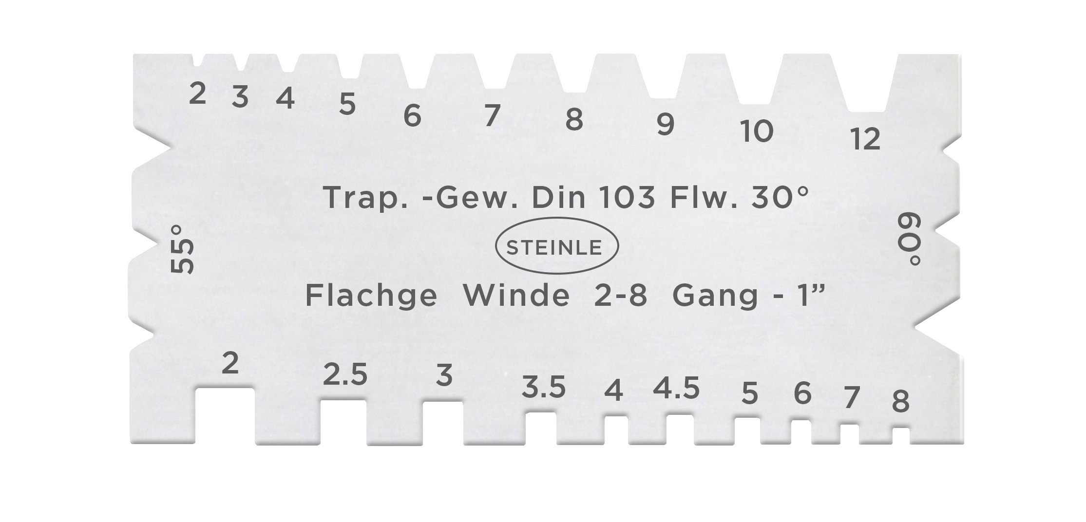 Komb. Dreh- und Gewindestahllehre