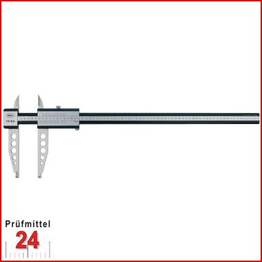 MarCal 18 NA mit Messschneiden  1500 mm
Mahr Werkstattmessschieber 4112304
aus Aluminium, harteloxiert, Schnabel: 200 mm