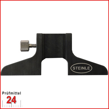 STEINLE Universal Tiefenmessbrücke 75 x 6,5 mm
Messanschlag schwarz eloxiert