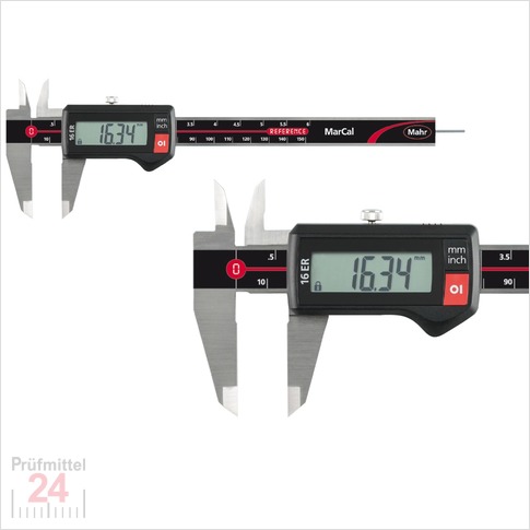 Digital Messschieber Mahr MarCal 16 ER 150 mm
Ablesung: 0,01 mm 4103011
Datenausgang: nein
Tiefenmaß: Ø 1,9 mm mit Reibrad