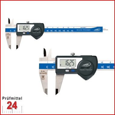 Digital Messschieber Helios Preisser 150 mm
DIGI-MET® 1320516
Tiefenmaß Ø 1,9 mm
Datenausgang: Ja