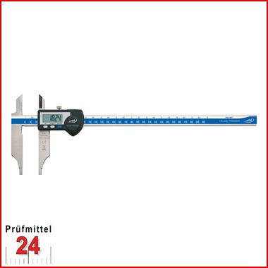 Digital Werkstattmessschieber Helios Preisser 300 mm
DIGI-MET® 1330522 mit Messerspitzen,
Schnabel: 90 mm, Datenausgang: ja
