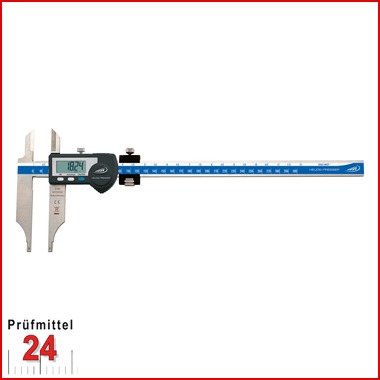Digital Werkstattmessschieber Helios Preisser 300 mm
DIGI-MET® 1331522 mit Messerspitzen,
Schnabel: 90 mm, Datenausgang: ja
mit Feineinstellung