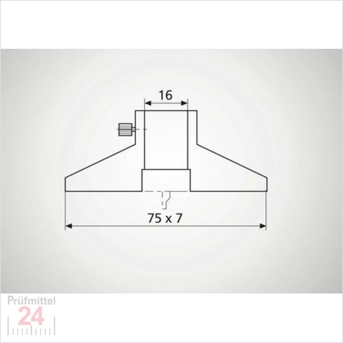 Tiefenmessbrücke 16 Em 75 x 7 mm
4102020