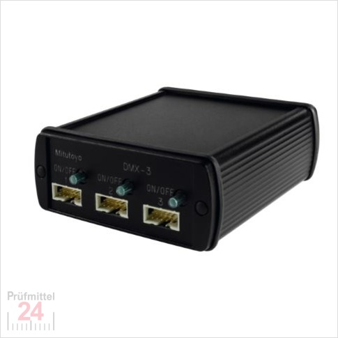 Mitutoyo Digimatic Interface DMX-3 USB
3x Digimatic Eingang, 1x USB Ausgang (VCP), 1x RS232C Ausgang
63AAA039