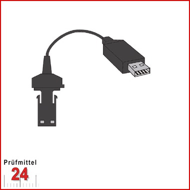 Helios Preisser Datenverbindungskabel für DIGI-MET® Messmittel
Dig. Verbindungskabel, 2m OPTO/RS232 für USB 
996705