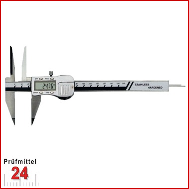 Sonder Messschieber Messbereich 150 mm
mit Spitzem Schnabel und langen Spitzen