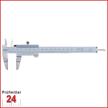 Mitutoyo Analog Wellennutenmessschieber 150 mm
Serie 536 mit extra dünnen Schnabel 536-134