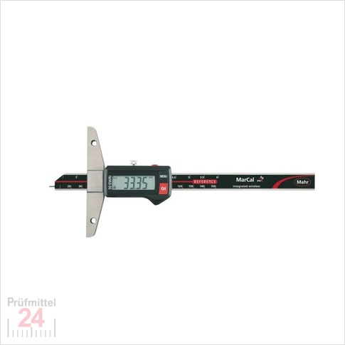 MAHR MarCal 30 EWRi Tiefenmessschieber 200 mm IP67 mit Messstift
4126754 / Wireless - Messbrücke: 100 mm 