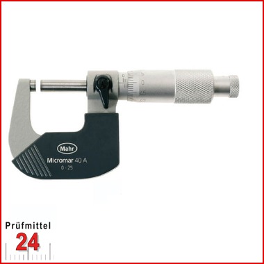 Mahr Bügelmessschraube 0 - 1" mm
Mikrometer (Micromar 40 A)
4134900