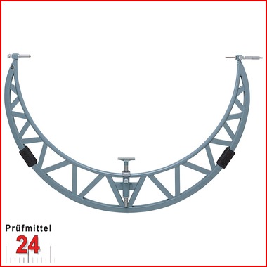 Mitutoyo Bügelmessschraube   1800-1900 mm 
105-416 Serie 105 Ablesung: 0,01 mm
mit einstellbarem Amboss