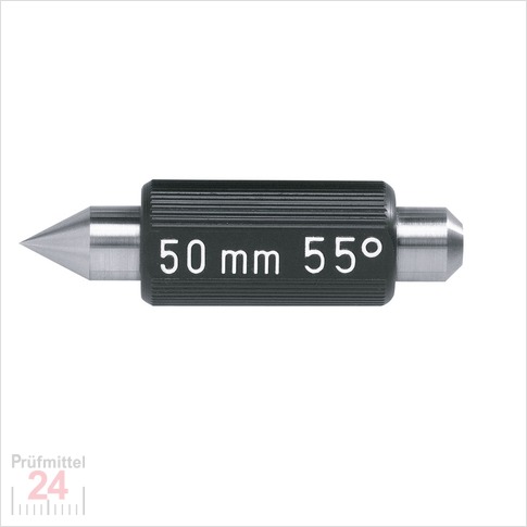 STEINLE 60° Einstellmaß für Gewindeflanken Mikrometer
für UNC  / UNF Amerikanisches Gewinde
und M / MF Metrisches ISO Gewinde
Länge: 25 mm 60°