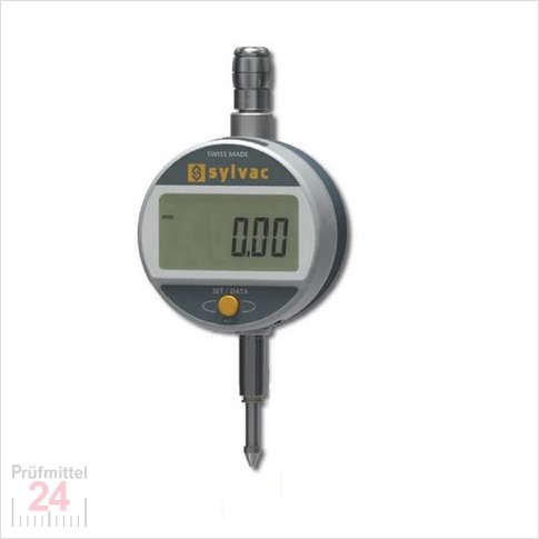 Digital Sylvac Messuhr 12,5 mm
S_Dial WORK BASIC - 805.1201
Ablesung: 0,01 mm 