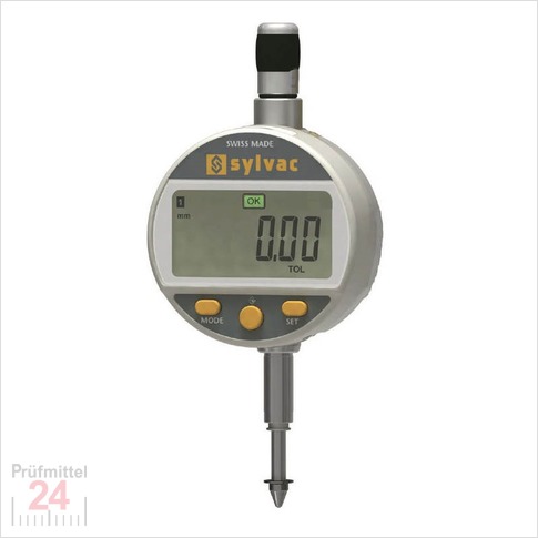 Digital Sylvac Messuhr 12,5 mm
S_Dial WORK ADVANCED - 805.5201
Ablesung: 0,01 mm 