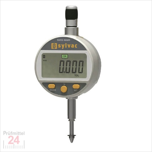 Digital Sylvac Messuhr 12,5 mm
S_Dial WORK ADVANCED - 805.5301
Ablesung: 0,001 mm 