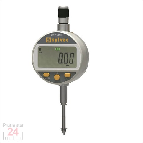 Digital Sylvac Messuhr 25 mm
S_Dial WORK ADVANCED - 805.5401
Ablesung: 0,01 mm 