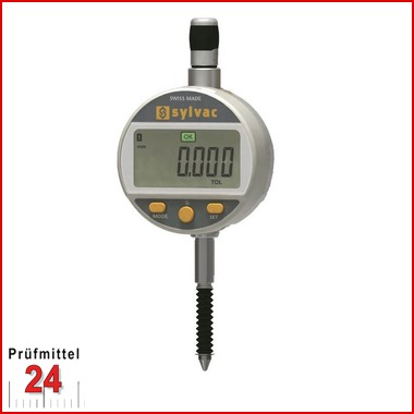 Digital Sylvac IP67 Messuhr 12,5 mm
S_Dial WORK ADVANCED IP67 - 805.5305
Ablesung: 0,001 mm 