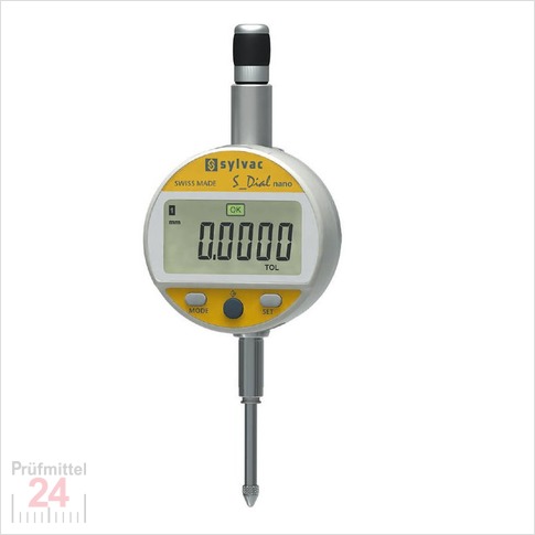 Digital Sylvac Messuhr 25 mm
S_Dial WORK NANO - 805.5506
Ablesung: 0,0001 mm