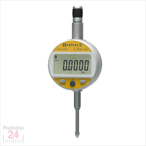 Digital Sylvac Messuhr 25 mm
S_Dial WORK NANO BLUETOOTH - 805.6506
Ablesung: 0,0001 mm 
mit BLUETOOTH