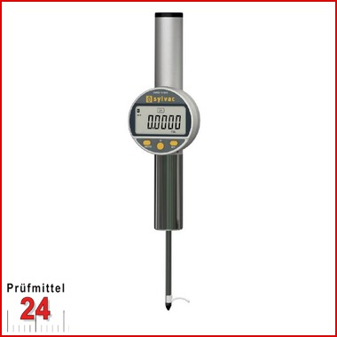 Digital Sylvac Messuhr 50 mm
S_Dial PRO BASIC - 805.8702
Ablesung: 0,0001 mm 
Schaft: ø25 g7, Messkraft: 0.40 N
nur vertikal einsetzbar