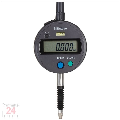Mitutoyo ID-S ABSOLUTE Digimatic Messuhr 12,7 mm  543-794B
Serie 543 - IP53, Ablesung: 0,001 mm
flache Rückwand