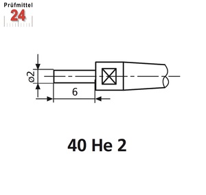 Messeinsatz Mahr 40 He 2 4152012
für MaraMeter 840 FH
mit Abgesetzte Planflächen
