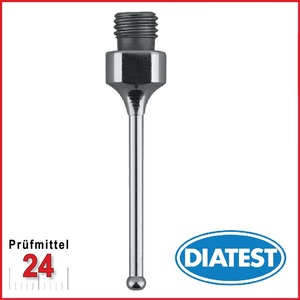 DIATEST Tastkopf 0,47 - 0,53 mm
Standard mit DLC -Beschichtung (T-0,50)
Max.Messtiefe 1,5 mm