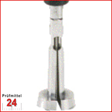 DIATEST Sackloch Tastkopf 3,80  - 4,20 mm
Standard mit DLC -Beschichtung (T-FB-4,00/1)
Max.Messtiefe 22 mm