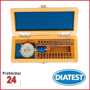 DIATEST Tastköpfe im Satz 28,90 - 41,10 mm
Standard mit DLC -Beschichtung (M5)
Inhalt 6x Tastköpfe