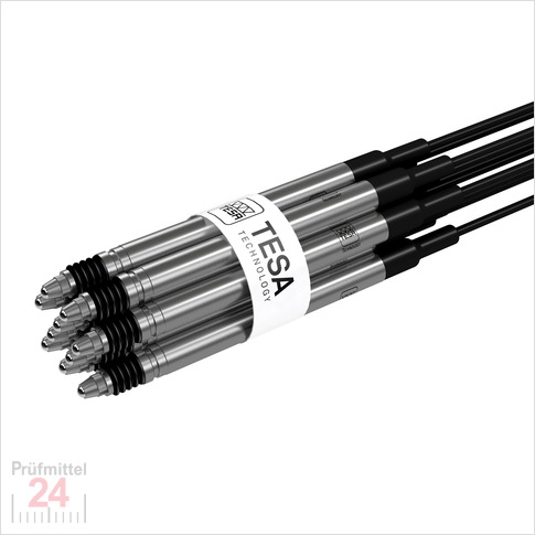 TESA Taster SET 03290235 bestehend aus: 
10x TESA Induktiv Messtaster radial  GT 62 DET  - 03230142
Messbereich: ±5  mm, Messkraft 0,9 N
Widerholbarkeit 0,05 µm