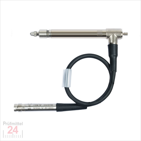 TESA Pneumatischer Messtaster radial  GTL 222-A DET  - 03230163
Messbereich: ±1,5  mm, Messkraft 0,2 N
Widerholbarkeit 0,015 µm