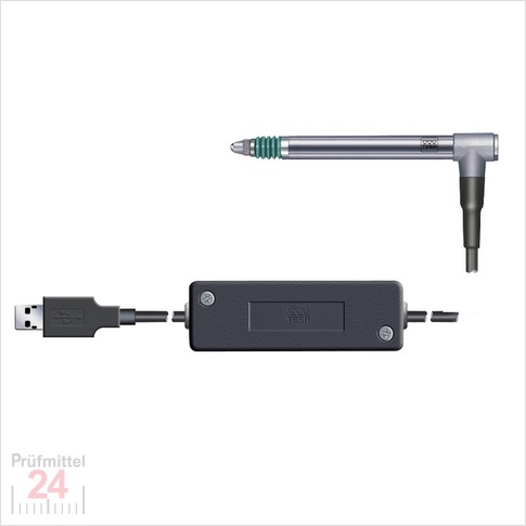 TESA Pneumatischer USB Messtaster radial  GTL 222 USB  - 03230202
Messbereich: ±1,5  mm, Messkraft 1,2 N
Widerholbarkeit 0,1 µm